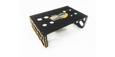 STAND DE VOITURE 1/10 BUGGY BLACK GOLD LIMITED EDITION WC