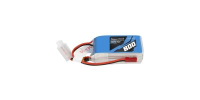 Gens ace Batterie LiPo 3S 11.1V-800-45C (JST) 60x30x20mm 70g