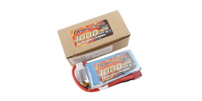 Gens ace Batterie LiPo 2S 7.4V-1000-30C(Deans) 76x37x13mm 70g