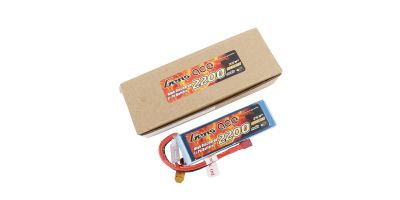 Gens ace Batterie LiPo 2S 7.4V-2200-30C(Deans) 108x34x16mm 125g