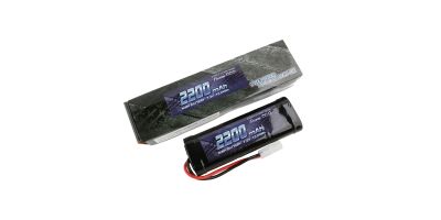 Gens ace Batterie NiMh 7.2V-2200Mah (Tamiya) 135x48x25mm 290g