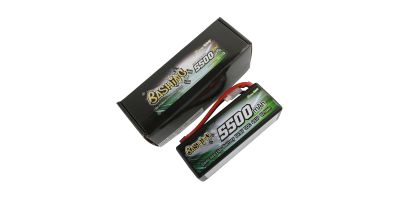 Gens ace Batterie LiPo 4S 14.8V-5500-50C(Deans) 139x46x49mm 460g *
