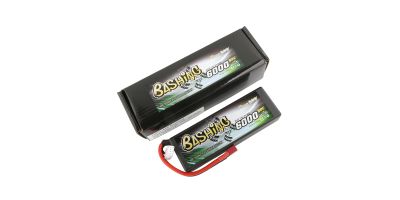 Gens ace Batterie LiPo 2S 7.4V-6000-50C(Deans) 139x47x25mm 275g
