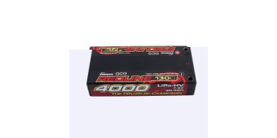 Gens ace Batterie Shorty 2S HV 7.6V-130C-4000 (4mm) 93x48x19mm 150g