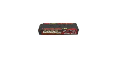 Gens ace Batterie LiPo 2S HV 7.6V-6000-130C(5mm) 139x47x23mm 275g