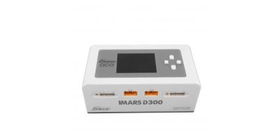 GensAce Chargeur iMars D300 Dual Channel 300W (EU) Blanc