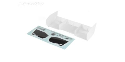 Aileron 1:8 Nylon Jetko - Blanc avec Stickers