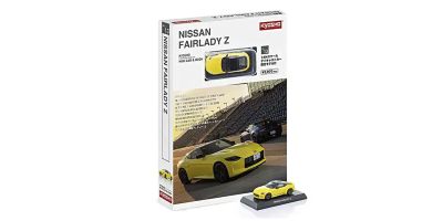 Kyosho 1:64 Nissan Fairlady-Z Book Type - Yellow