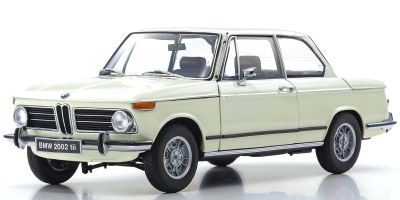 Kyosho 1:18 BMW 2002 Tii 1972 Blanche