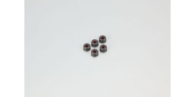 Ecrous Nylstop M2.6 x3.0mm (5) Kyosho