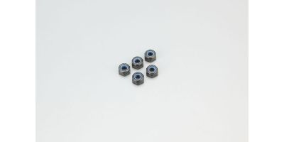 Ecrous Nylstop M3x3.3mm (5) Kyosho