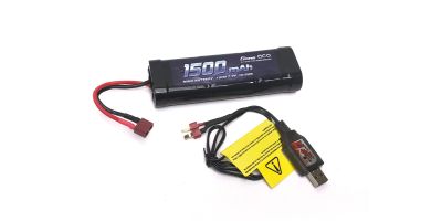 COMBO CHARGEUR USB - BATTERIE 7.2V 1500 (72203D+GE2-1500-1D) DEANS