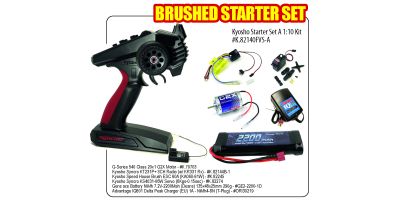 Kyosho Starter Set A 1:10 Kit (KT231-70703-82245-82274-Batt-Charg EU)