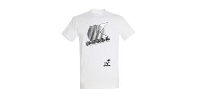 T-Shirt K-Circle22 Kyosho Blanc - 3XL