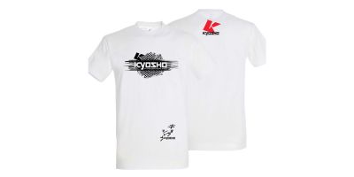 T-Shirt K23 Kyosho Blanc - 12 Ans