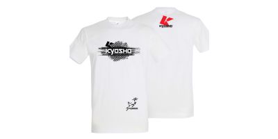 T-Shirt K23 Kyosho Blanc- XXL