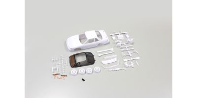 Carrosserie Nissan Silvia S13 Mini-Z + Jantes 4WD (A peindre)
