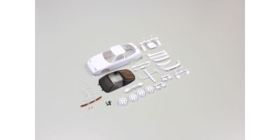 Carrosserie Nissan 180SX Mini-Z + Jantes 4WD (A peindre)