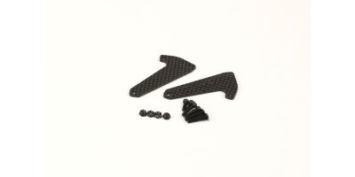 Supports Amortisseur Avant Carbone (2) Scorpion 2014 Kyosho