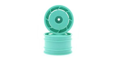 Jantes Arriere 1:10 Kyosho 8D 50mm (2) - Peppermint Green