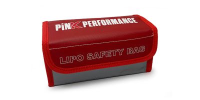 Sac de charge LiPo Pink Performance - M (185x75x65mm)