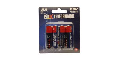 Pink Performance Piles Alcaline AA 1.5V R6 (4pcs)