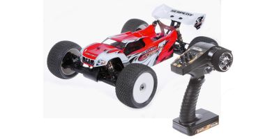 Serpent Cobra Truggy BE Rouge 1/8 RTR DTS3