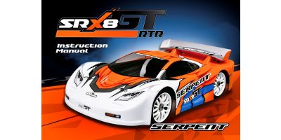 Serpent SRX8 GT RTR 1:8 Thermique