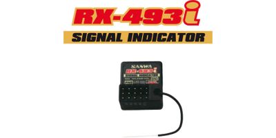 Recepteur Sanwa RX493i 4 voies FH5 SXR Waterproof antenne externe