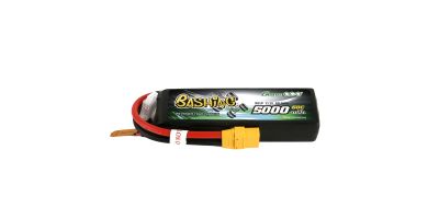Gens ace Batterie LiPo 3S 11.1V-5000-60C (XT90) 135x43x25mm 345g Soft