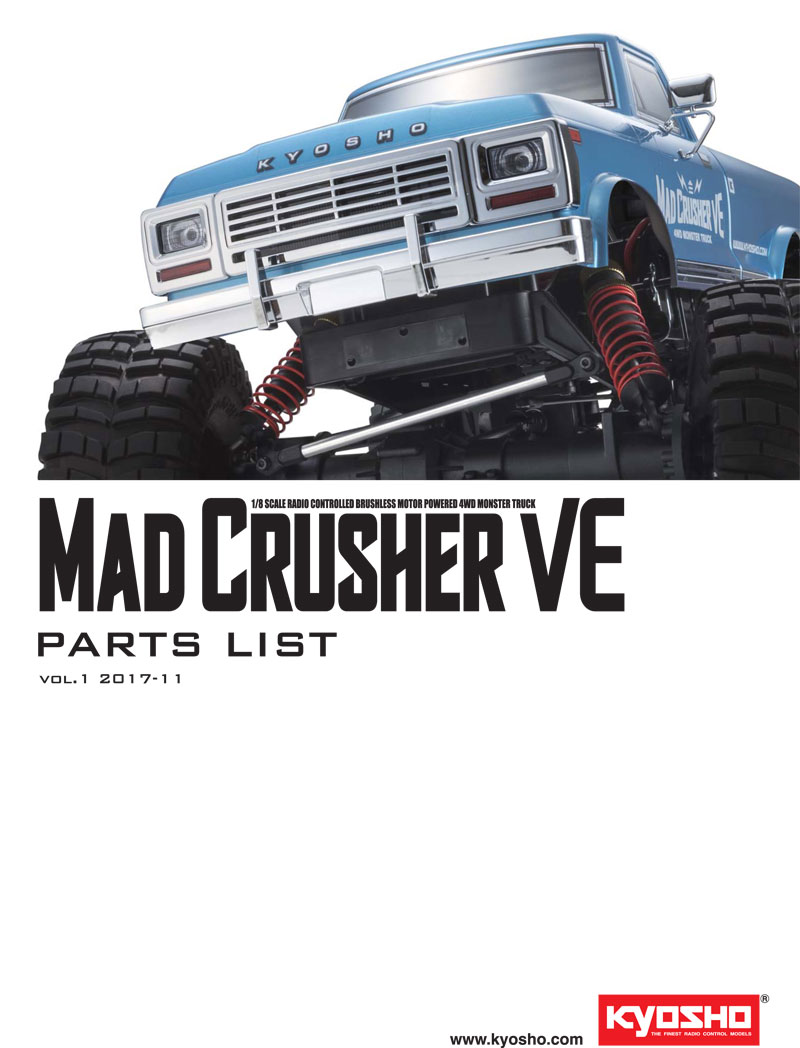 #34253 MAD CRUSHER VE Parts List