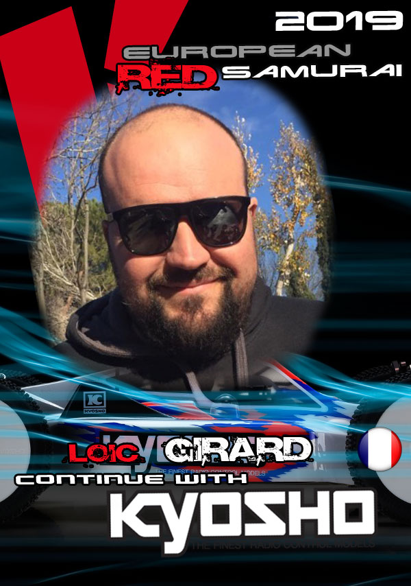 Loic Girard continues with Team Kyosho Europe