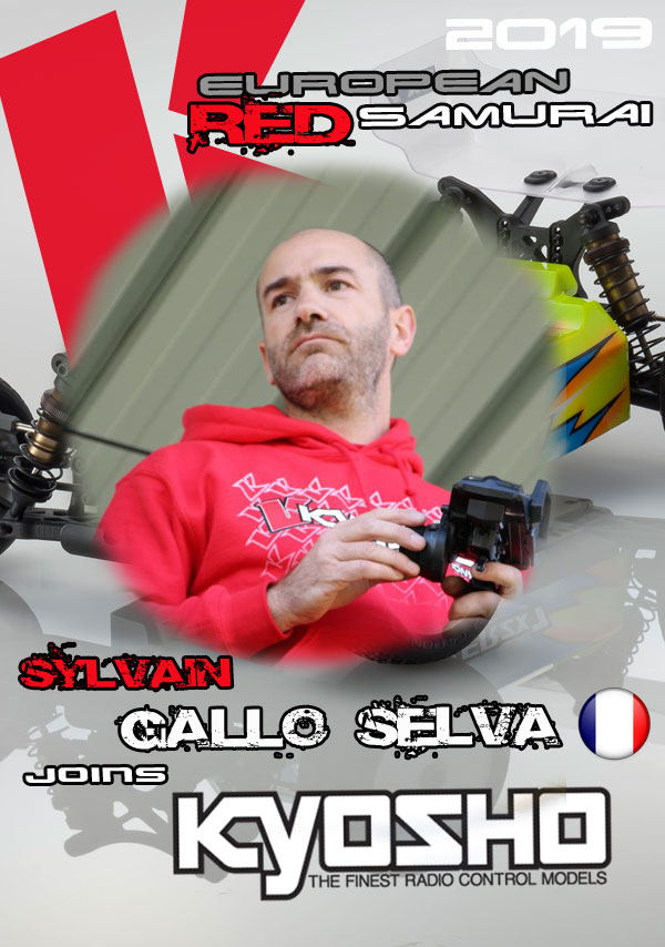 Sylvain Gallo Selva joins Team Kyosho Europe